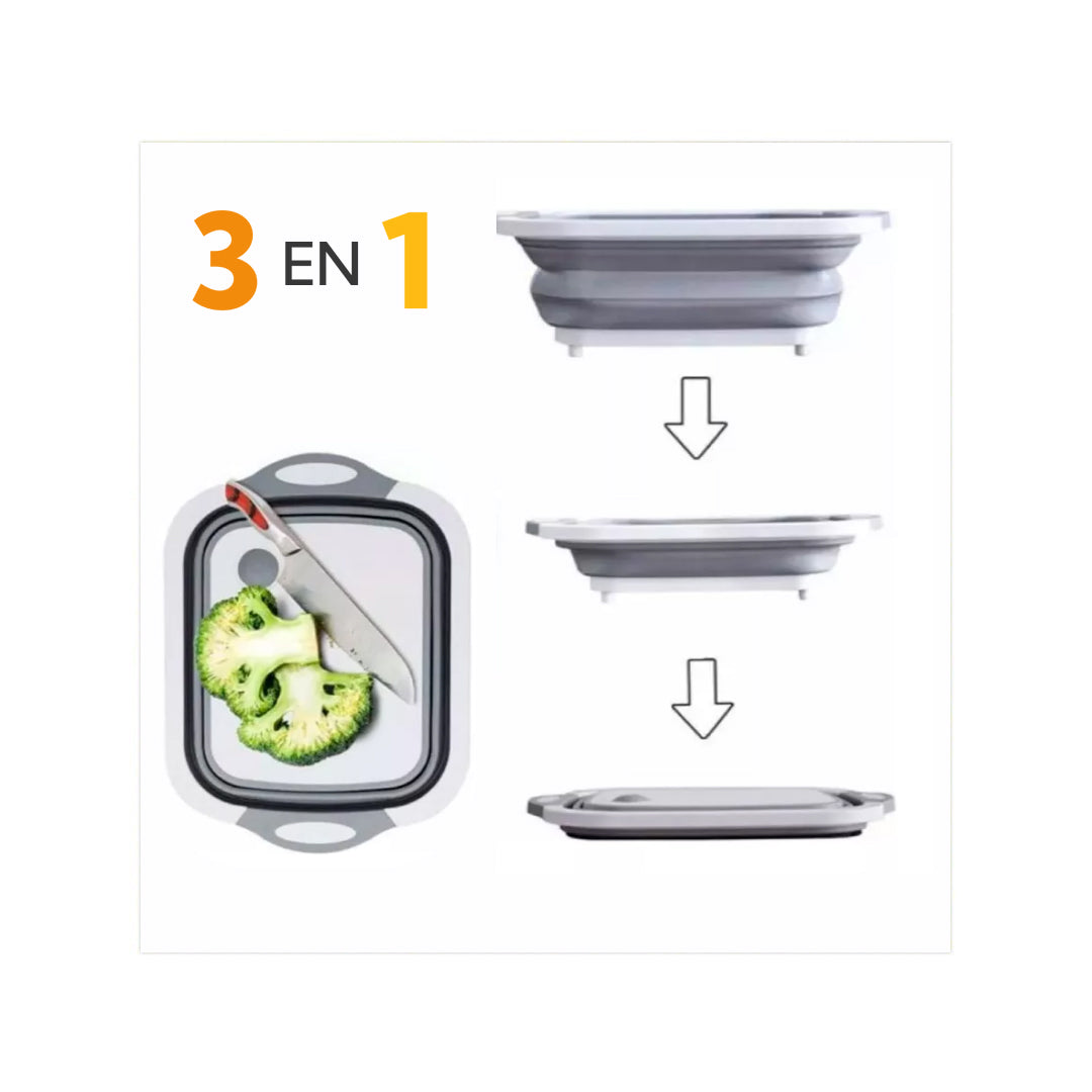 Tabla Cocina Plegable 3 En 1