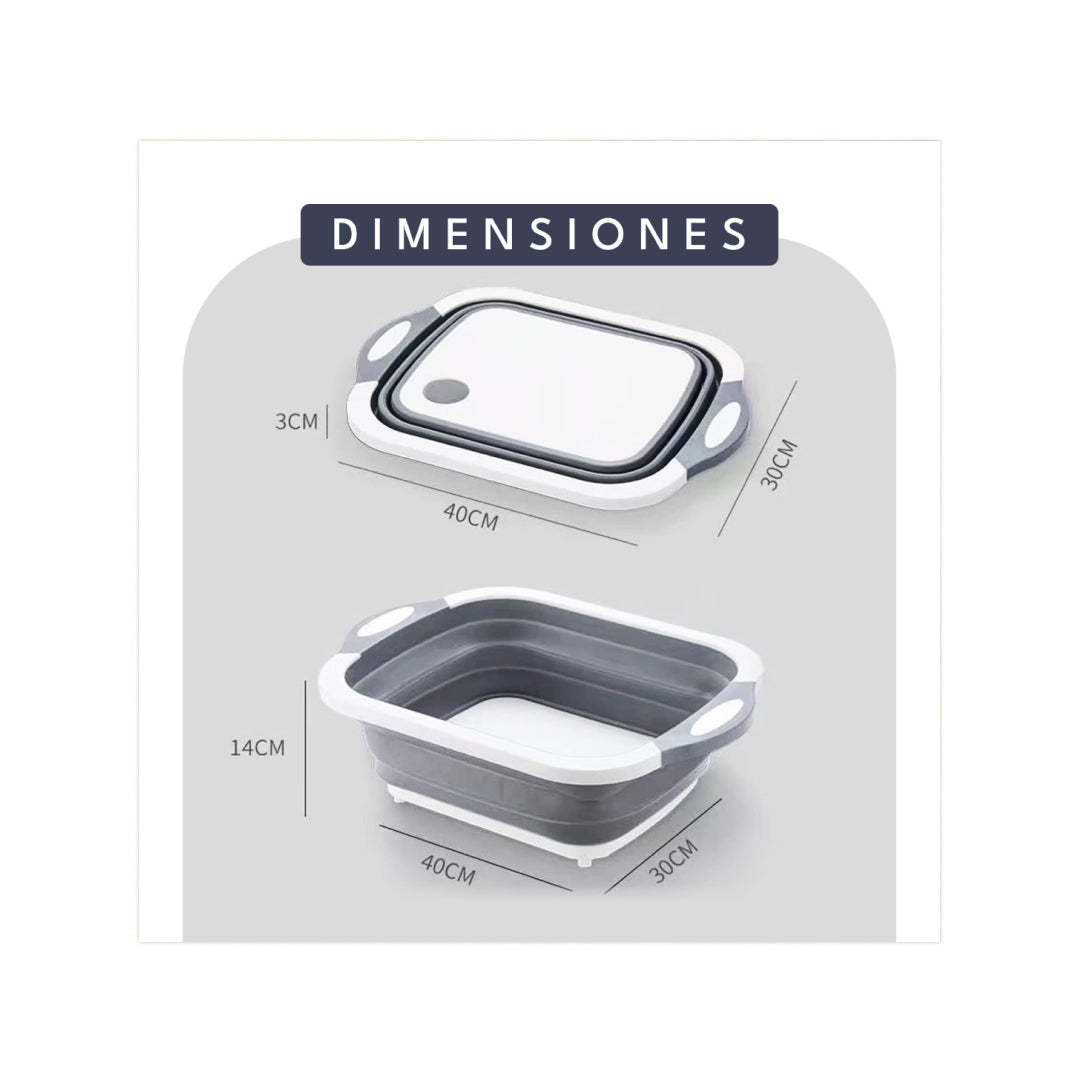 Tabla Cocina Plegable 3 En 1